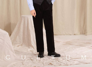 [CULTUM] Tailored Down Vest with Notch Lapel