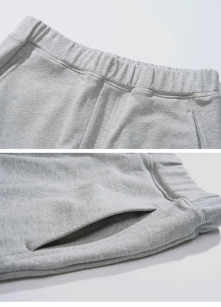 [Monterest] Relaxed Fit Drawstring Knit Sweatpants