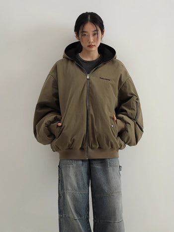 MASONPRINCE Reversible Printed Hood Jacket