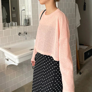 lolli see-through round T