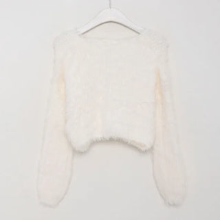 Soft cropped cardigan