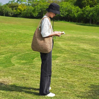 Rattan Shoulder Bag