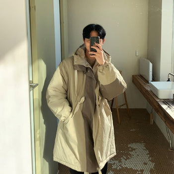 AVEC_design Padded Hooded Field Jacket (2 colors)