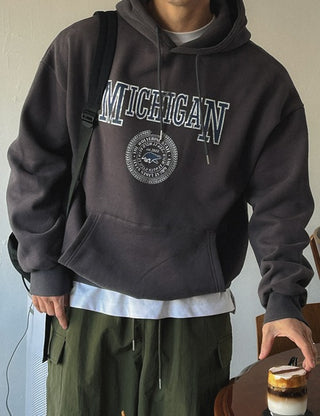 MICHIGAN Fleece-lined Hoodie (3 colors)
