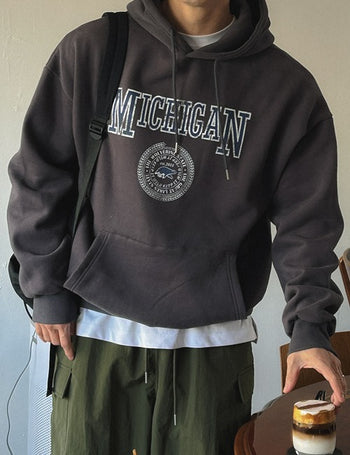 MICHIGAN Fleece-lined Hoodie (3 colors)
