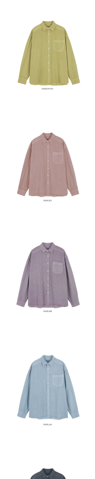 Weekly Pocket Pigment Shirt