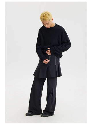 CONP Combination Culottes Set (Black)