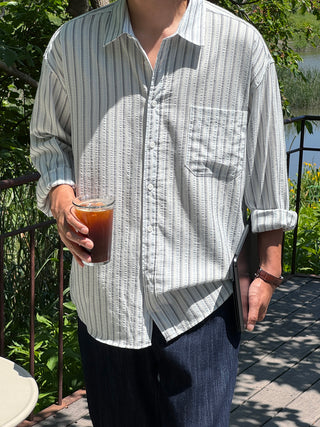 Renault Pinstripe Shirt