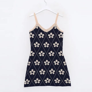 Flower mini dress