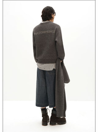 MASONPRINCE Button-Up Cardigan