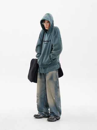 [MASONPRINCE] Layered Sweatshirt Set