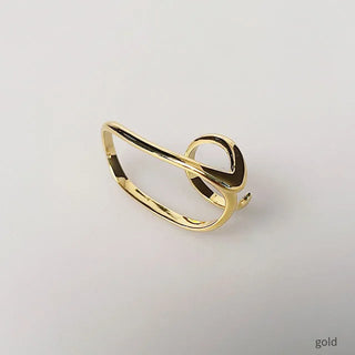 unique two finger ring