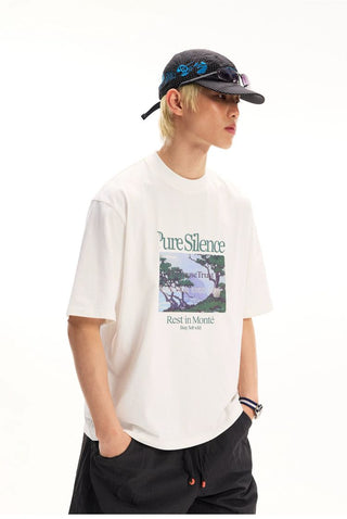 [Monterest] Quick-Dry Graphic Print T-Shirt