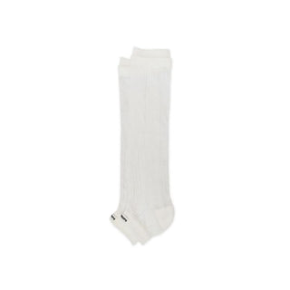 [Moromoro2] Lace Trim Ribbed Half Socks