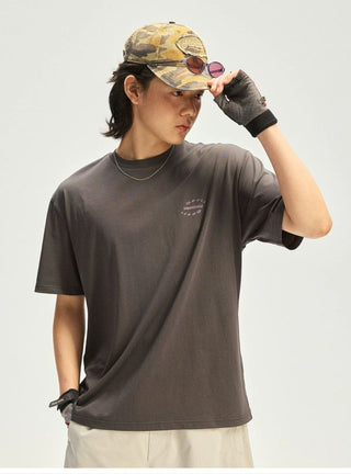 [Monterest] Quick-Dry Star Print Relaxed Fit Tee