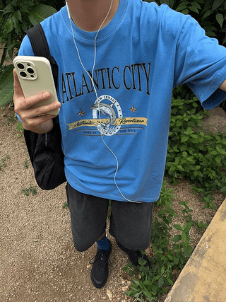 ATLANTIC Pigment 1/2 T-shirt