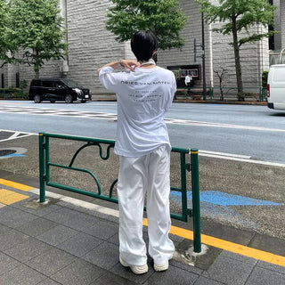 Wide balloon fit pants