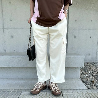Cargo cotton pants