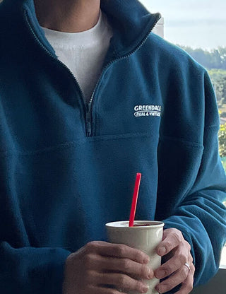 GREENDALE Fleece Half-Zip (3 colors)
