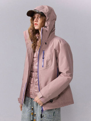 [Monterest] 3-in-1 Waterproof Shell with Down Liner