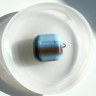 sunday mint dot glossy airpods case