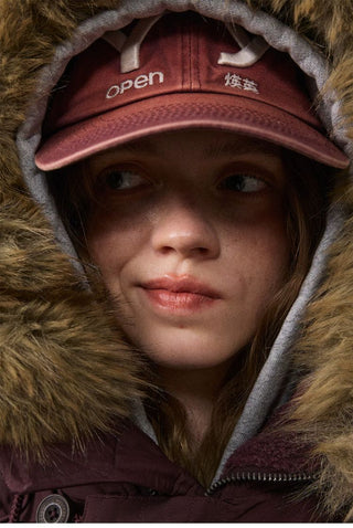 [Monterest] N2B Hooded Down Jacket with Fur Trim