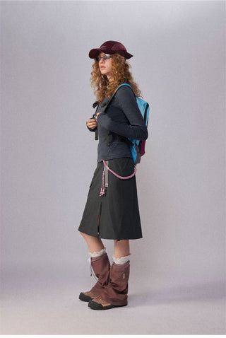 [Monterest] Water-Repellent Softshell Utility Skirt