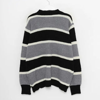 Asymmetrical Border Knit