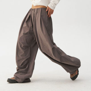 [Monterest] Quick-Dry Burnout Wide Leg Pants