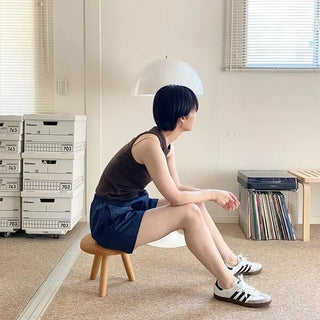 Banding cotton shorts