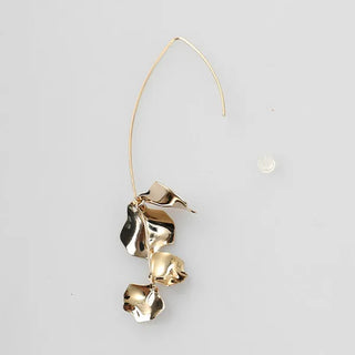 Gold drop earrings