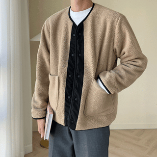 Reversible fleece jacket to wear under padding (3 colors)