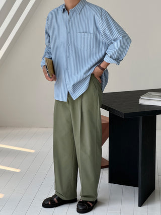 Cohen Seersucker Stripe Shirt