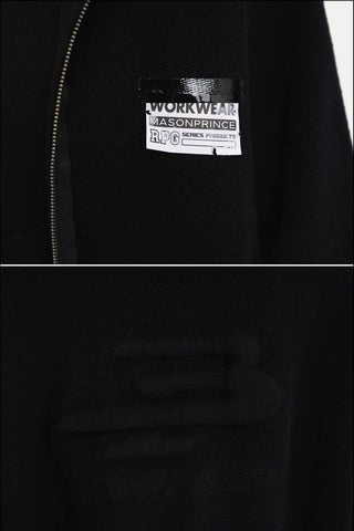 [MASONPRINCE] Heavyweight Terry Zip-Up Hoodie