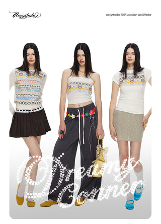 [NECY] Mimora Fair Isle Jacquard Knit Series