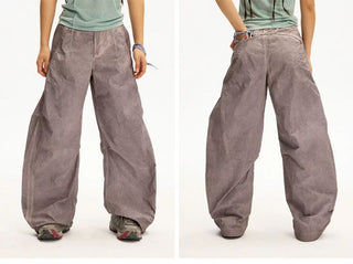 [Monterest] UPF50+ Washed Pleated Wide Pants