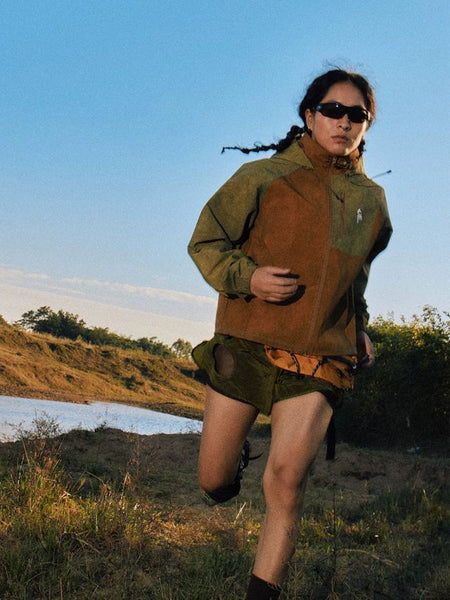 [CONP] Tie-Dye Outdoor Hooded Nylon Jacket