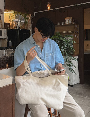 Stone Short Sleeve Denim Shirt (3 colors)