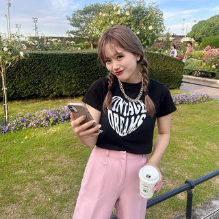 Heart Crop T-shirt