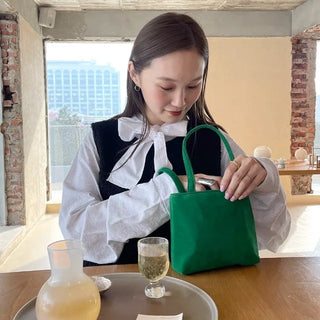 Green mini bag