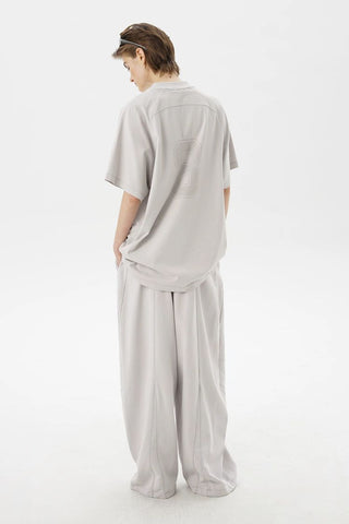 [MASONPRINCE] Cotton Blend Tapered Wide Pants / Shorts