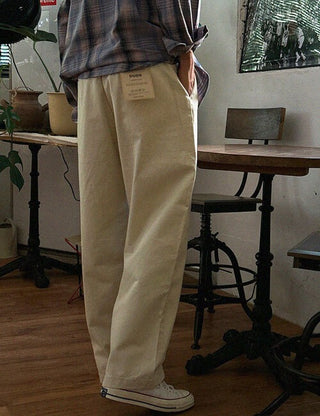 DUDE Woody Elastic Cotton Pants (5 colors)