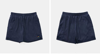 [Monterest] Embroidered Mesh Athletic Shorts