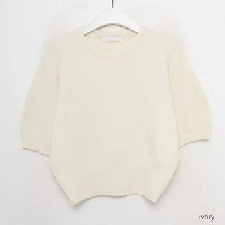 Colorful round knit
