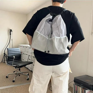 String Nylon Backpack