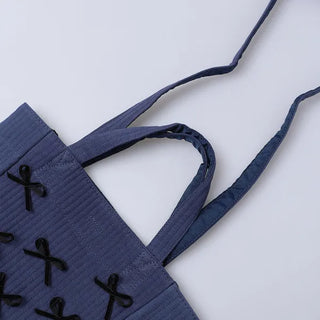 Ribbon tote bag