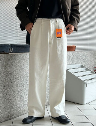 Duke Back Elastic Denim Pants (4 colors)
