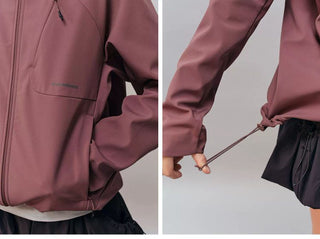 [Monterest] Fleece-Lined Water-Resistant Softshell Jacket