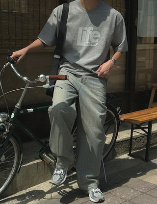 Life Oversized Short Sleeve Tee (4 colors)