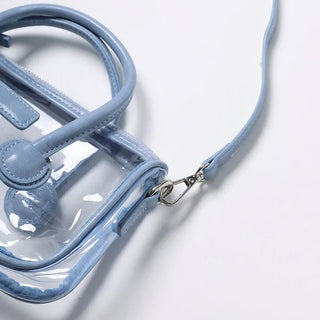 Transparent beach bag